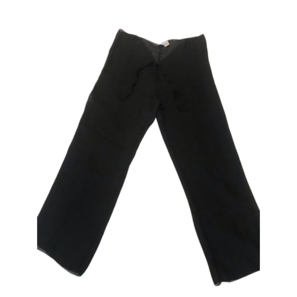 Sheer Black Pants